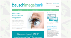 Desktop Screenshot of bauschimagebank.com